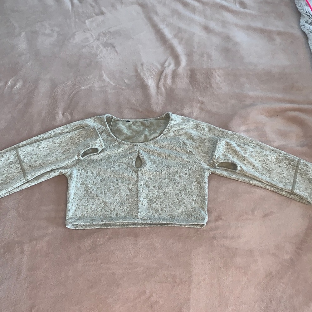 Gymshark long sleeve crop